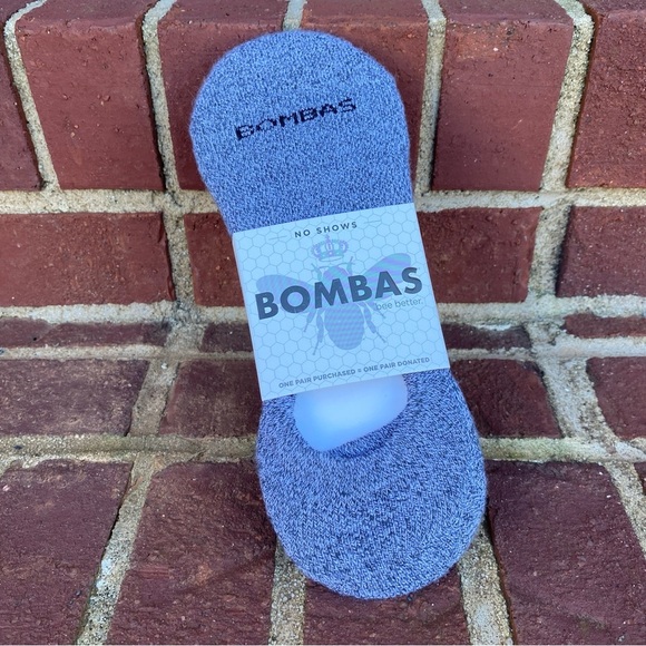 Bombas Other - Bombas Men's No Show Socks - Grey